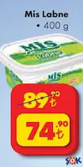 MİS LABNE 400 G fiyat ve kampanya bilgisi